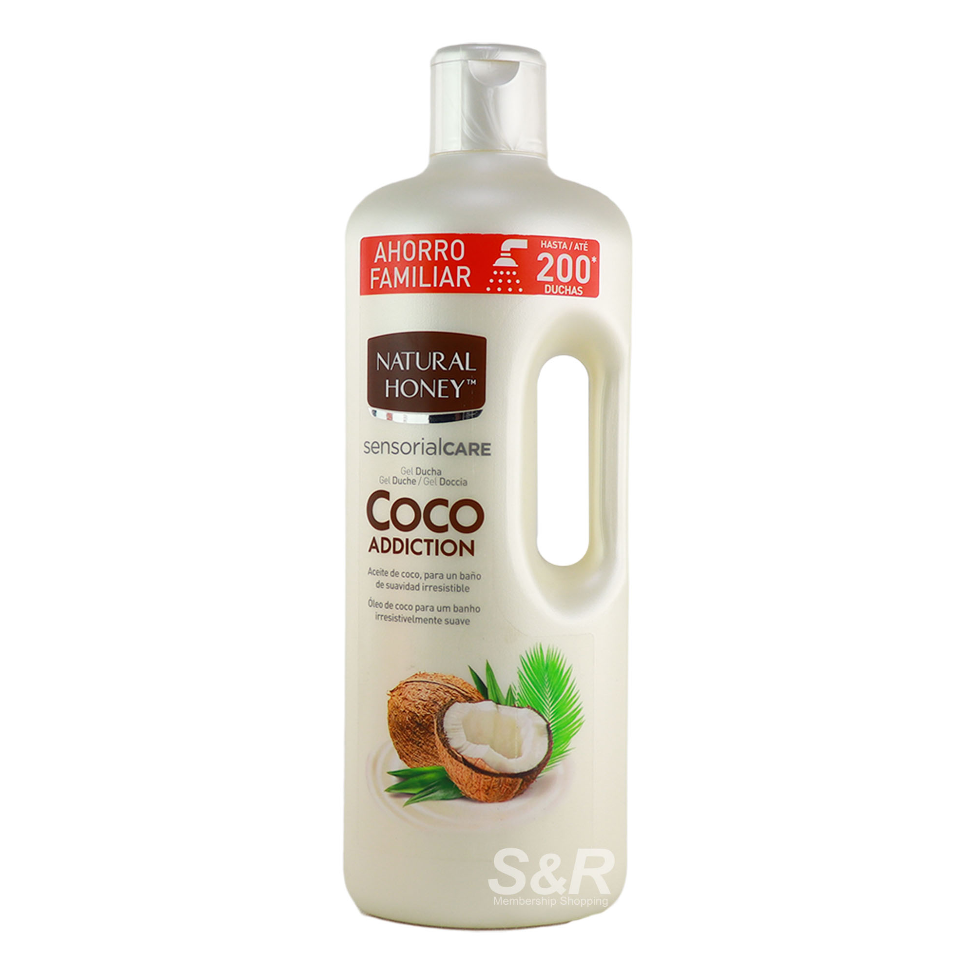 Natural Honey Sensorial Care Coco Addiction Shower Gel 1.5L Natural Honey Sensorial Care Coco Addiction Shower Gel 1.5L